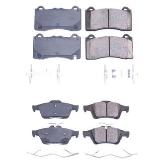 PowerStop® - Z17 Evolution Plus™ Ceramic Front and Rear Disc Brake Pad Set