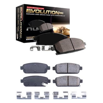 PowerStop® - Z17 Evolution Plus™ Ceramic Front and Rear Disc Brake Pad Set