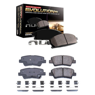 PowerStop® - Z17 Evolution Plus™ Ceramic Front and Rear Disc Brake Pad Set