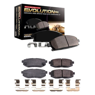 PowerStop® - Z17 Evolution Plus™ Ceramic Front and Rear Disc Brake Pad Set