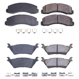 PowerStop® - Z17 Evolution Plus™ Ceramic Front and Rear Disc Brake Pad Set