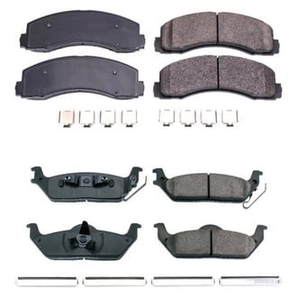 PowerStop® - Z17 Evolution Plus™ Ceramic Front and Rear Disc Brake Pad Set