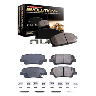 PowerStop® - Z17 Evolution Plus™ Ceramic Front and Rear Disc Brake Pad Set