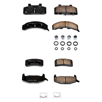PowerStop® - Z17 Evolution Plus™ Ceramic Front and Rear Disc Brake Pad Set