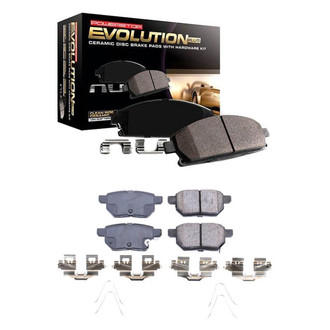 PowerStop® - Z17 Evolution Plus™ Ceramic Front and Rear Disc Brake Pad Set