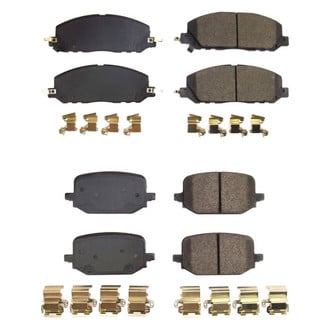 PowerStop® - Z17 Evolution Plus™ Ceramic Front and Rear Disc Brake Pad Set