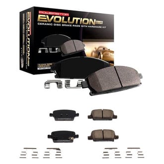 PowerStop® - Z17 Evolution Plus™ Ceramic Front and Rear Disc Brake Pad Set