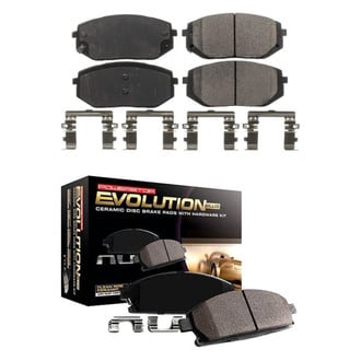 PowerStop® - Z17 Evolution Plus™ Ceramic Front and Rear Disc Brake Pad Set