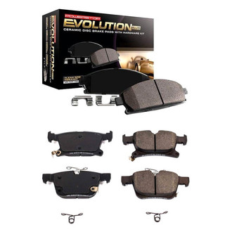 PowerStop® - Z17 Evolution Plus™ Ceramic Front and Rear Disc Brake Pad Set