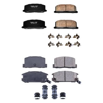 PowerStop® - Z17 Evolution Plus™ Ceramic Front and Rear Disc Brake Pad Set