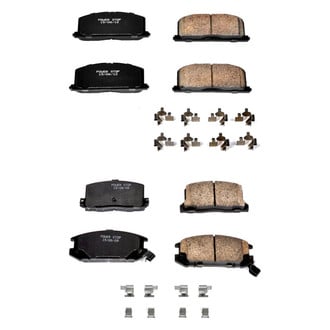 PowerStop® - Z17 Evolution Plus™ Ceramic Front and Rear Disc Brake Pad Set