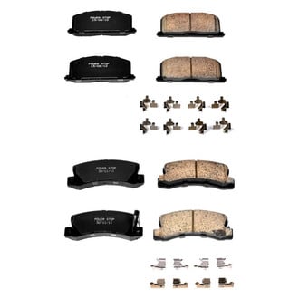 PowerStop® - Z17 Evolution Plus™ Ceramic Front and Rear Disc Brake Pad Set