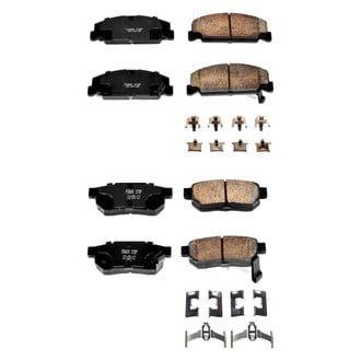 PowerStop® - Z17 Evolution Plus™ Ceramic Front and Rear Disc Brake Pad Set