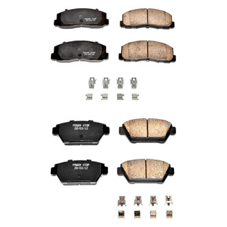 PowerStop® - Z17 Evolution Plus™ Ceramic Front and Rear Disc Brake Pad Set