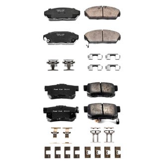 PowerStop® - Z17 Evolution Plus™ Ceramic Front and Rear Disc Brake Pad Set