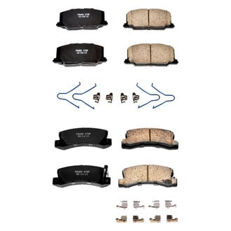 PowerStop® - Z17 Evolution Plus™ Ceramic Front and Rear Disc Brake Pad Set