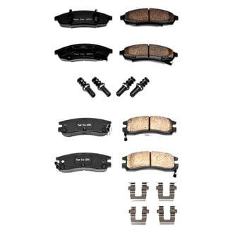 PowerStop® - Z17 Evolution Plus™ Ceramic Front and Rear Disc Brake Pad Set