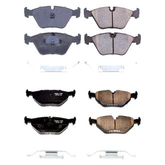PowerStop® - Z17 Evolution Plus™ Ceramic Front and Rear Disc Brake Pad Set
