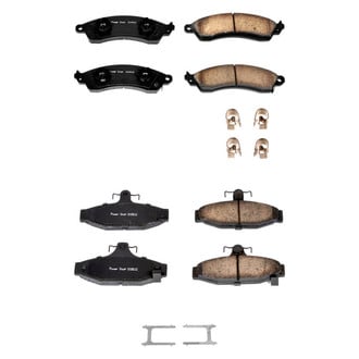 PowerStop® - Z17 Evolution Plus™ Ceramic Front and Rear Disc Brake Pad Set