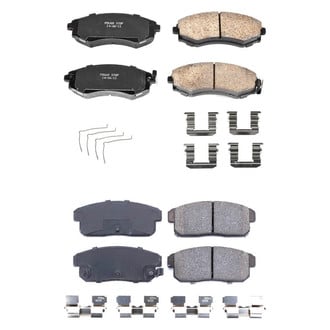 PowerStop® - Z17 Evolution Plus™ Ceramic Front and Rear Disc Brake Pad Set