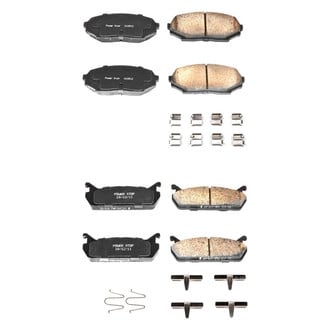 PowerStop® - Z17 Evolution Plus™ Ceramic Front and Rear Disc Brake Pad Set