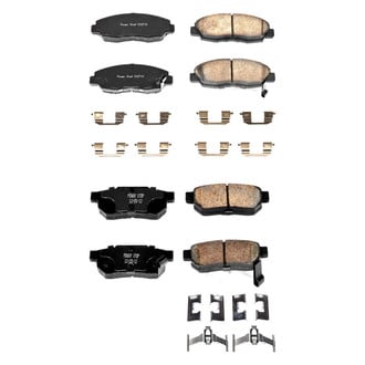 PowerStop® - Z17 Evolution Plus™ Ceramic Front and Rear Disc Brake Pad Set