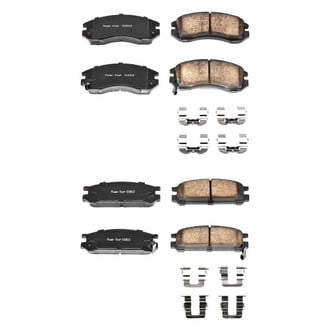 PowerStop® - Z17 Evolution Plus™ Ceramic Front and Rear Disc Brake Pad Set