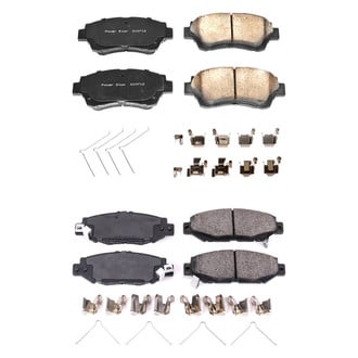 PowerStop® - Z17 Evolution Plus™ Ceramic Front and Rear Disc Brake Pad Set