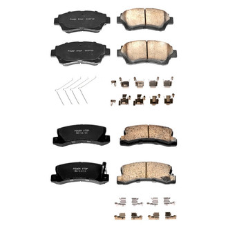 PowerStop® - Z17 Evolution Plus™ Ceramic Front and Rear Disc Brake Pad Set