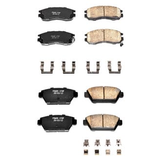 PowerStop® - Z17 Evolution Plus™ Ceramic Front and Rear Disc Brake Pad Set