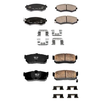 PowerStop® - Z17 Evolution Plus™ Ceramic Front and Rear Disc Brake Pad Set