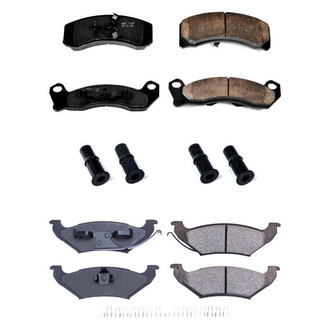 PowerStop® - Z17 Evolution Plus™ Ceramic Front and Rear Disc Brake Pad Set