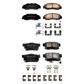 PowerStop® - Z17 Evolution Plus™ Ceramic Front and Rear Disc Brake Pad Set