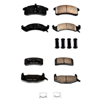 PowerStop® - Z17 Evolution Plus™ Ceramic Front and Rear Disc Brake Pad Set