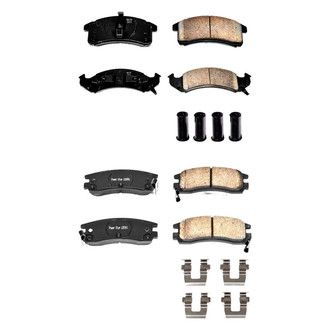 PowerStop® - Z17 Evolution Plus™ Ceramic Front and Rear Disc Brake Pad Set