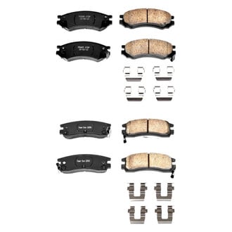 PowerStop® - Z17 Evolution Plus™ Ceramic Front and Rear Disc Brake Pad Set