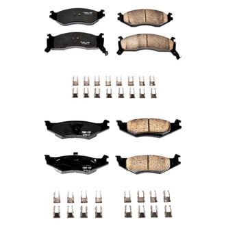 PowerStop® - Z17 Evolution Plus™ Ceramic Front and Rear Disc Brake Pad Set