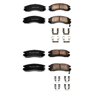 PowerStop® - Z17 Evolution Plus™ Ceramic Front and Rear Disc Brake Pad Set