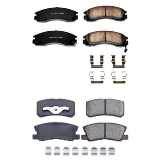 PowerStop® - Z17 Evolution Plus™ Ceramic Front and Rear Disc Brake Pad Set