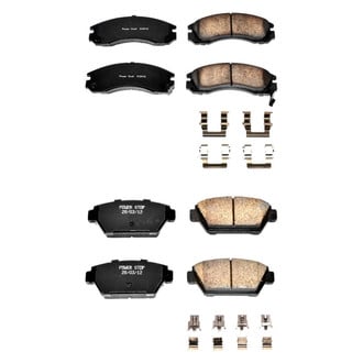 PowerStop® - Z17 Evolution Plus™ Ceramic Front and Rear Disc Brake Pad Set