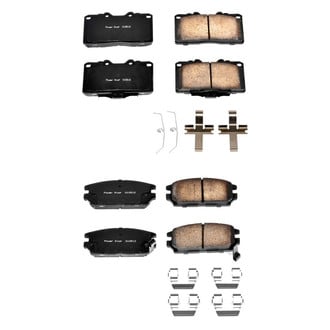 PowerStop® - Z17 Evolution Plus™ Ceramic Front and Rear Disc Brake Pad Set
