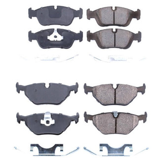 PowerStop® - Z17 Evolution Plus™ Ceramic Front and Rear Disc Brake Pad Set