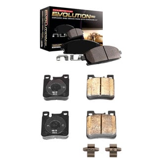 PowerStop® - Z17 Evolution Plus™ Ceramic Front and Rear Disc Brake Pad Set