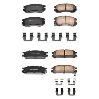 PowerStop® - Z17 Evolution Plus™ Ceramic Front and Rear Disc Brake Pad Set