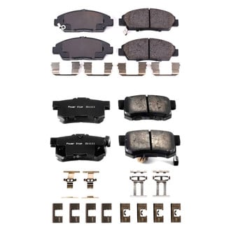 PowerStop® - Z17 Evolution Plus™ Ceramic Front and Rear Disc Brake Pad Set