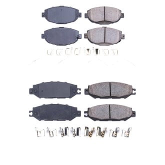 PowerStop® - Z17 Evolution Plus™ Ceramic Front and Rear Disc Brake Pad Set