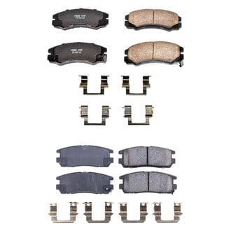 PowerStop® - Z17 Evolution Plus™ Ceramic Front and Rear Disc Brake Pad Set