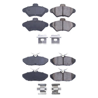 PowerStop® - Z17 Evolution Plus™ Ceramic Front and Rear Disc Brake Pad Set