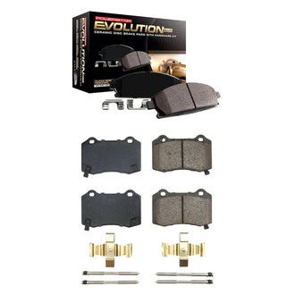 PowerStop® - Z17 Evolution Plus™ Ceramic Front and Rear Disc Brake Pad Set