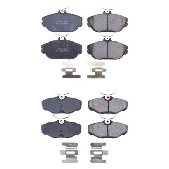 PowerStop® - Z17 Evolution Plus™ Ceramic Front and Rear Disc Brake Pad Set